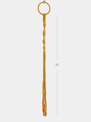 Meander Hand-Knotted Plant Hanger One 'O' Eight Knots