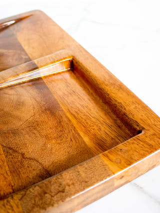 Oblique Platter Brown Byora Homes