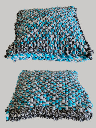 Cushions Blue and Black P1000