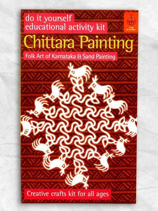  DIY Educational Colouring Kit - Chittara Painting of KarnatakaFor Young Artists (5 Years +) by Potli sold by Flourish