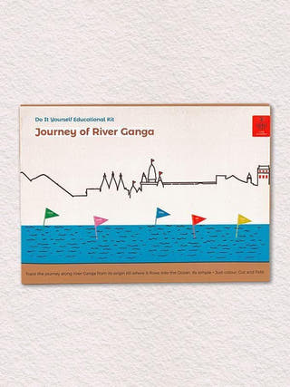 DIY Colouring and Learning Activity kit River Ganga Potli