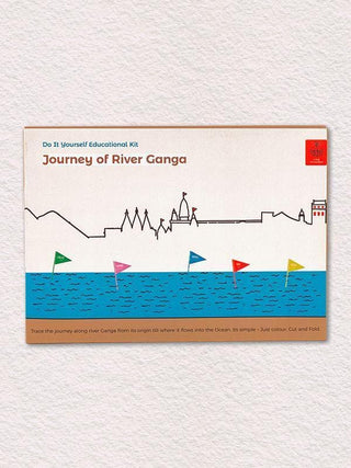  DIY Colouring and Learning Activity kit River Ganga by Potli sold by Flourish