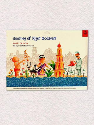 DIY Colouring and Learning Activity Kit River Godavari Potli