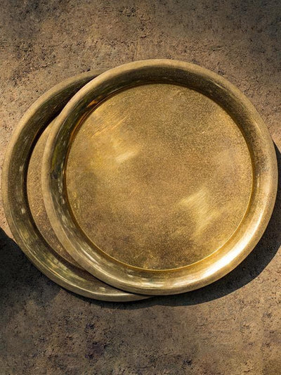 Handmade Brass Plate P-Tal