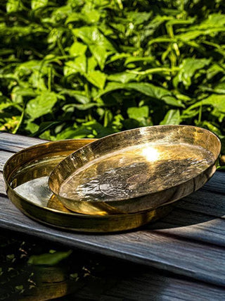  Brass Thaali by P-Tal sold by Flourish