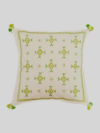 Overall Embroidered Cushion Cover Rangsutra