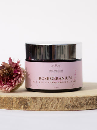 Rose Geranium Day Cream Dry Skin The Bare Bar