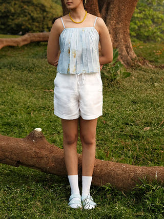 Marigold, Riviera Strappy top, Blue Something Sustainable SOS