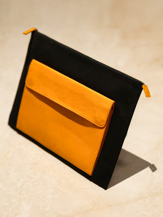 Sharya Laptop Sleeve Pop Black Riti