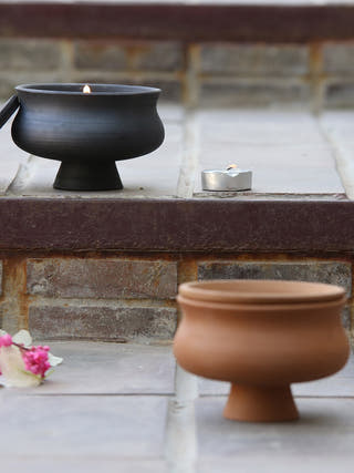 RATRI Luxury Candle Terracotta Anantaya