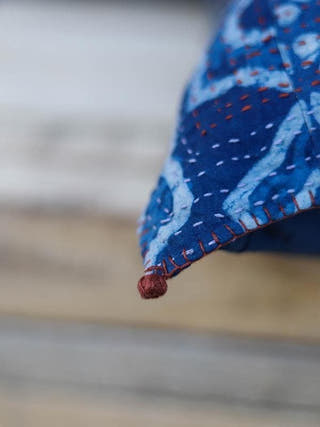 Embroidered Cotton Cushion Cover Sadhna