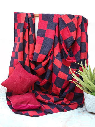 Traditional Handmade Cushion Cover Sadhna