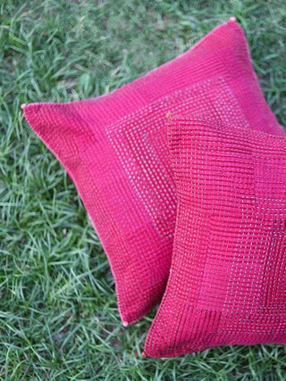 Traditional Handmade Cushion Cover Sadhna