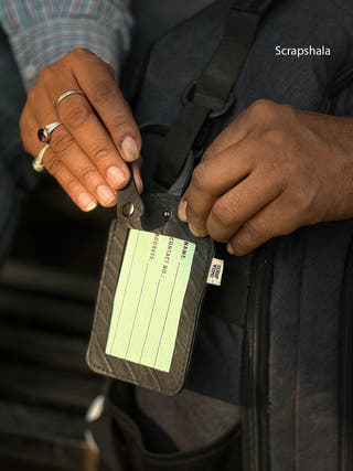 Safar Luggage Tag Scrapshala