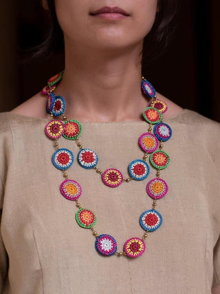  Handmade Mela Tikki Necklace by Samoolam sold by Flourish