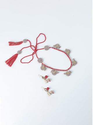  Handmade Nakshatra Bird Necklace by Samoolam sold by Flourish