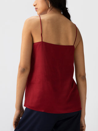 OH SLIP Top Maroon Saltpetre