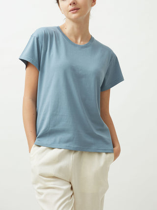 Round Neck T-Shirt Blue Saltpetre