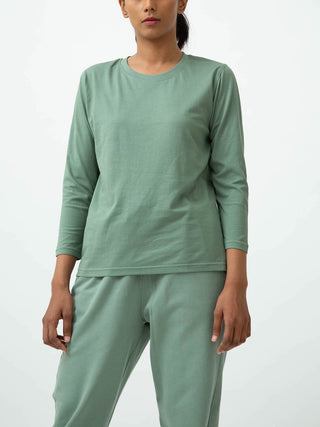 Long Sleeve T-Shirt Sage Saltpetre