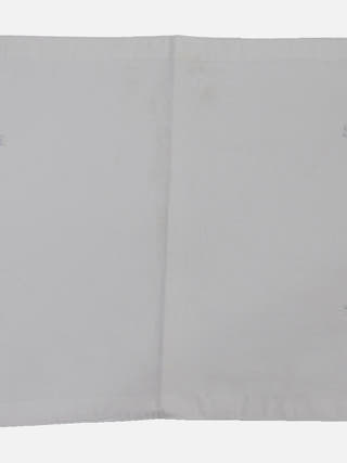 White Linen table mat Samuday Crafts