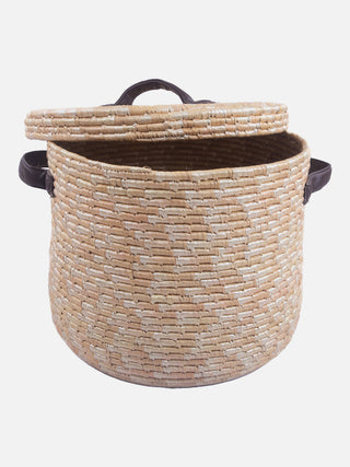 Wheat Grass Laundry basket Samuday Crafts