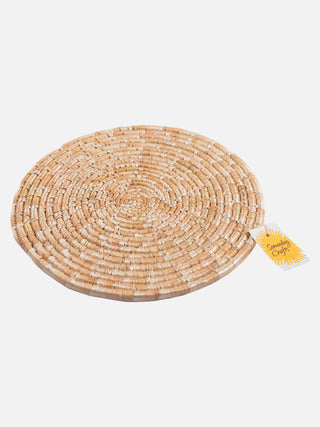 Wheat Grass Round Table Mat Samuday Crafts