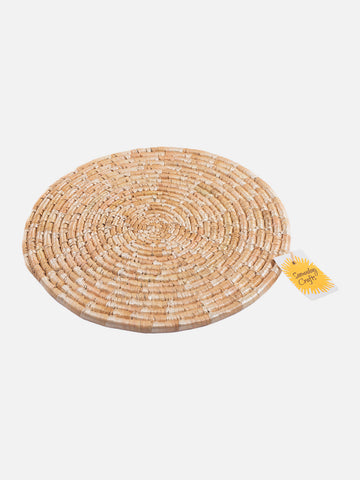Wheat Grass Round Table Coaster