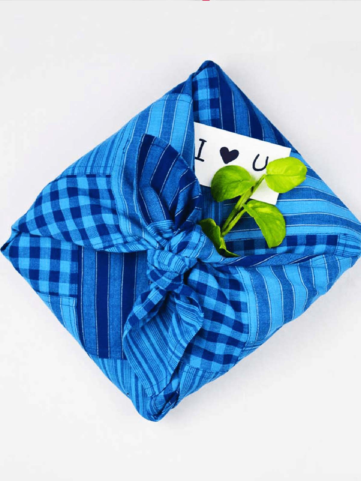 Indigo Infinity Scarf Blue