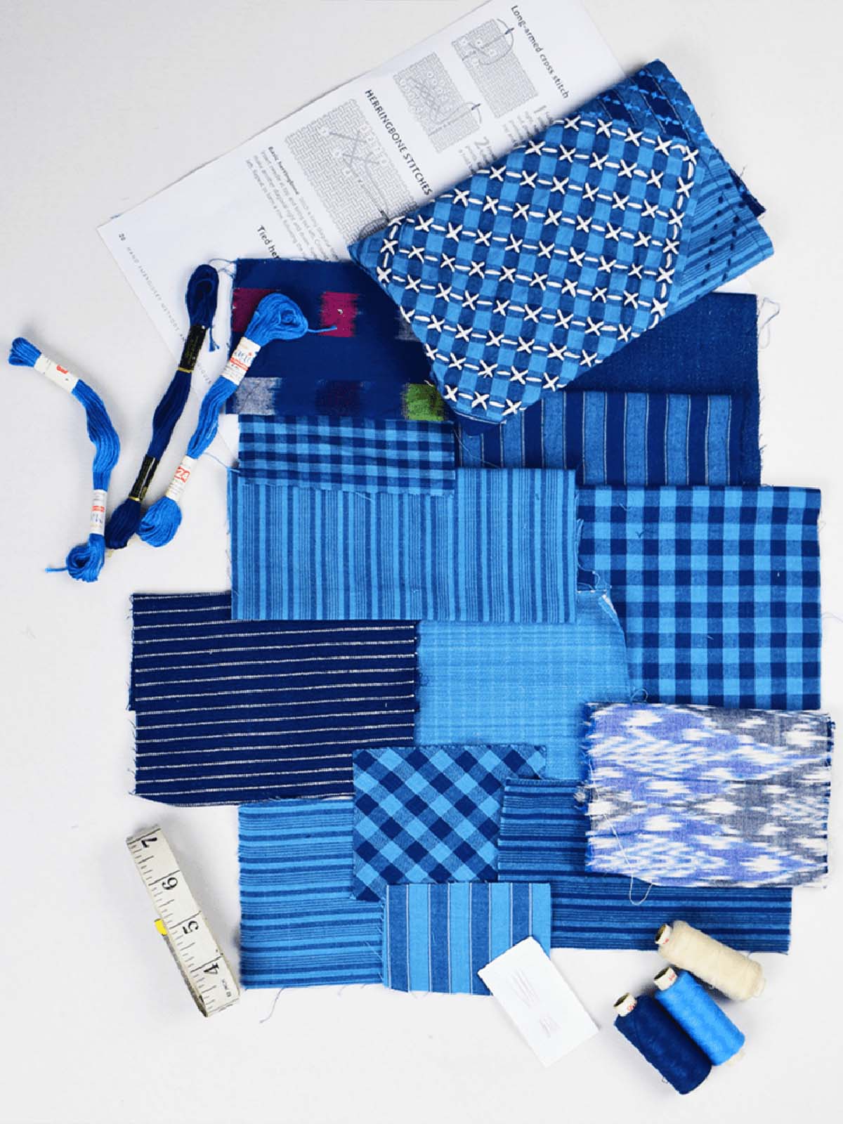 Indigo Mending Kit