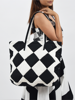 Diamond Patchwork Tote Sonica Sarna