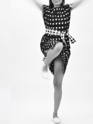 B/W IKAT TUNIC Sonica Sarna