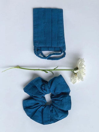 Mask and Scrunchie set by Something Sustainable sold by Flourish