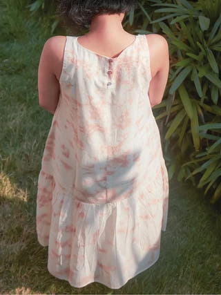  Cloudy Coco Dress Pink by Something Sustainable sold by Flourish