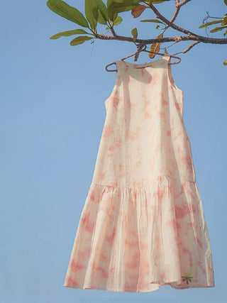  Cloudy Coco Dress Pink by Something Sustainable sold by Flourish