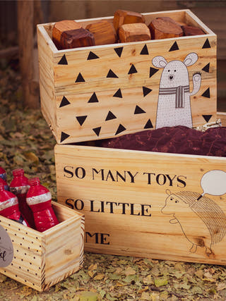 Smart Storage Box Set of 3 Scrapshala