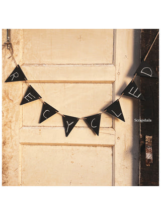 Chalkboard Bunting Scrapshala