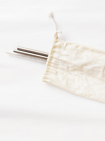 Stainless Steel Straws Pack Of 2