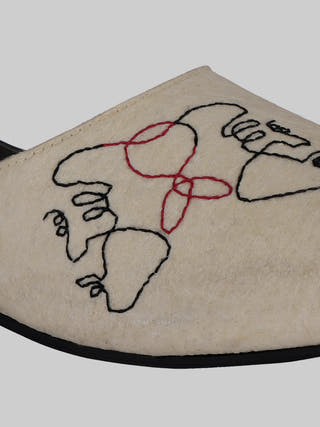 SLOW Mary Janes Natural White Sole Stories