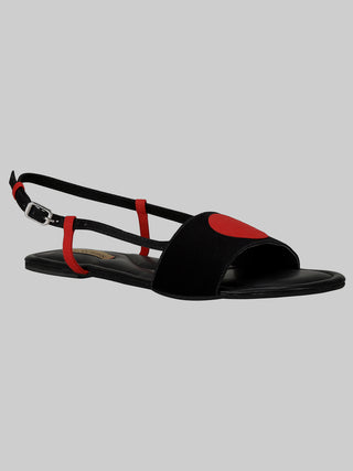 Bindi Backstraps Black and Red Sole Stories
