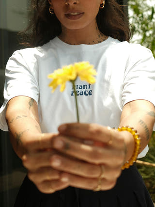 MEADOW Unisex Plant Peace Tee Something Sustainable