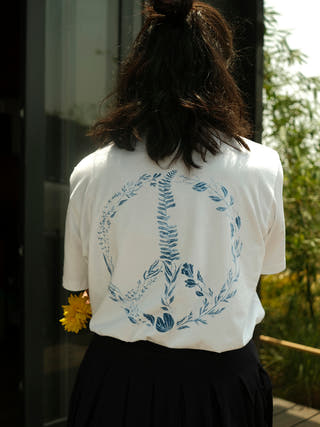 MEADOW Unisex Plant Peace Tee Something Sustainable