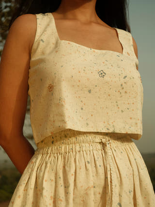 MEADOW Daisy Splatter Top Something Sustainable