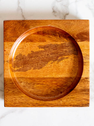 Squircle Plate Brown Byora Homes