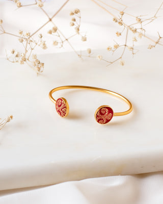 ATHENA Sunhari Bracelet Golden Red Solayi