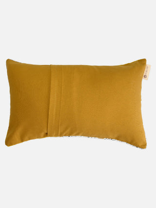 Makhamalee Lumbar Cushion Cover Ochre The Greige Warp