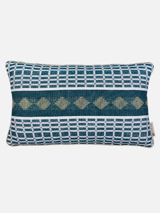 Meraki Blocked Meraki Cushion Cover Gold The Greige Warp