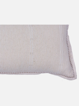 Earthbound Ribmond Lumbar Cushion Cover Off White The Greige Warp