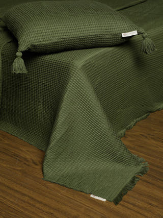 Waffle Woven Cushion Cover The Greige Warp