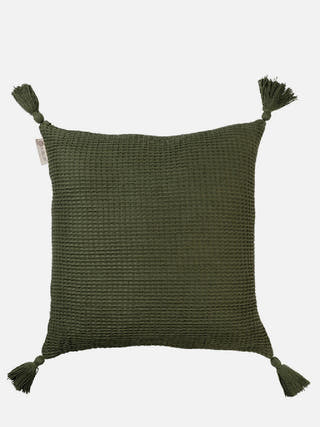 Waffle Woven Cushion Cover The Greige Warp