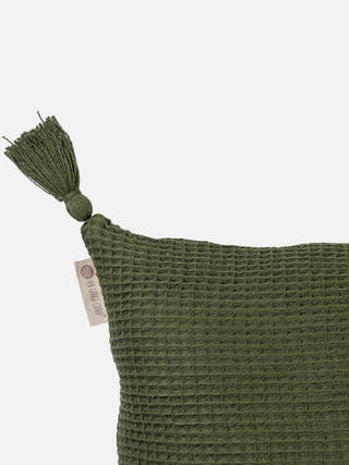 Waffle Woven Cushion Cover The Greige Warp